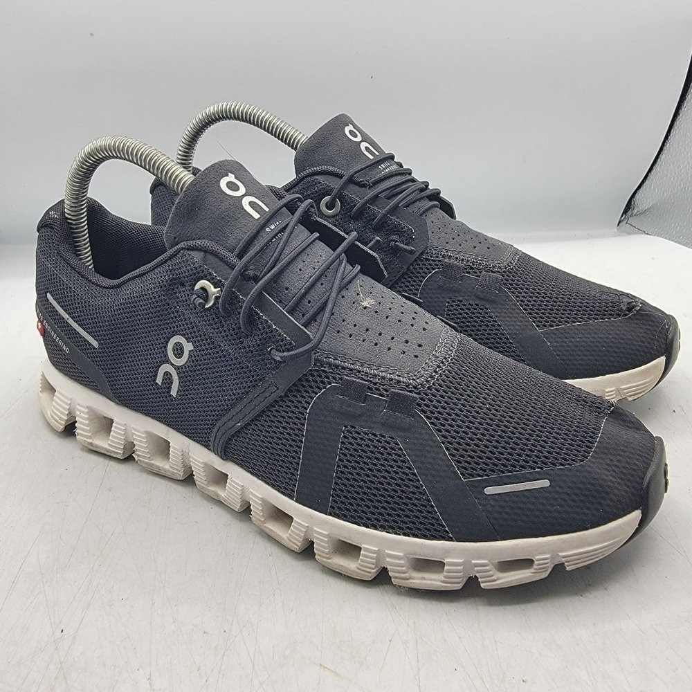 On Cloud Womens 7.5 Black Running Shoes Athletic Causal Comfort Lightweight